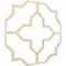 Ekena Millwork 33W x 33H x 14T Small Laird Decorative Fretwork Wood Ceiling Panels, Birch CELW33X33X0250LRDBI - alternate 3